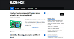 Desktop Screenshot of jelectronique.com